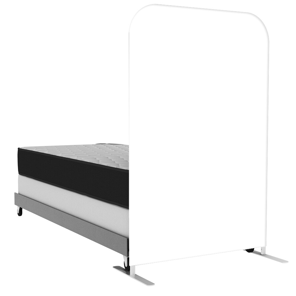 EZ Tube Twin Headboards — 57 in Single Sided Graphic Package with White Back Fabric